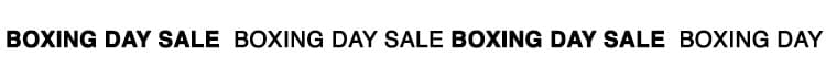 Boxing Day Sale