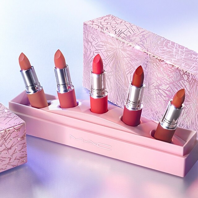 Mac lipstick christmas gift set